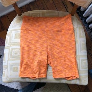 Outdoor Voices Freeform shorts in Tangerine M